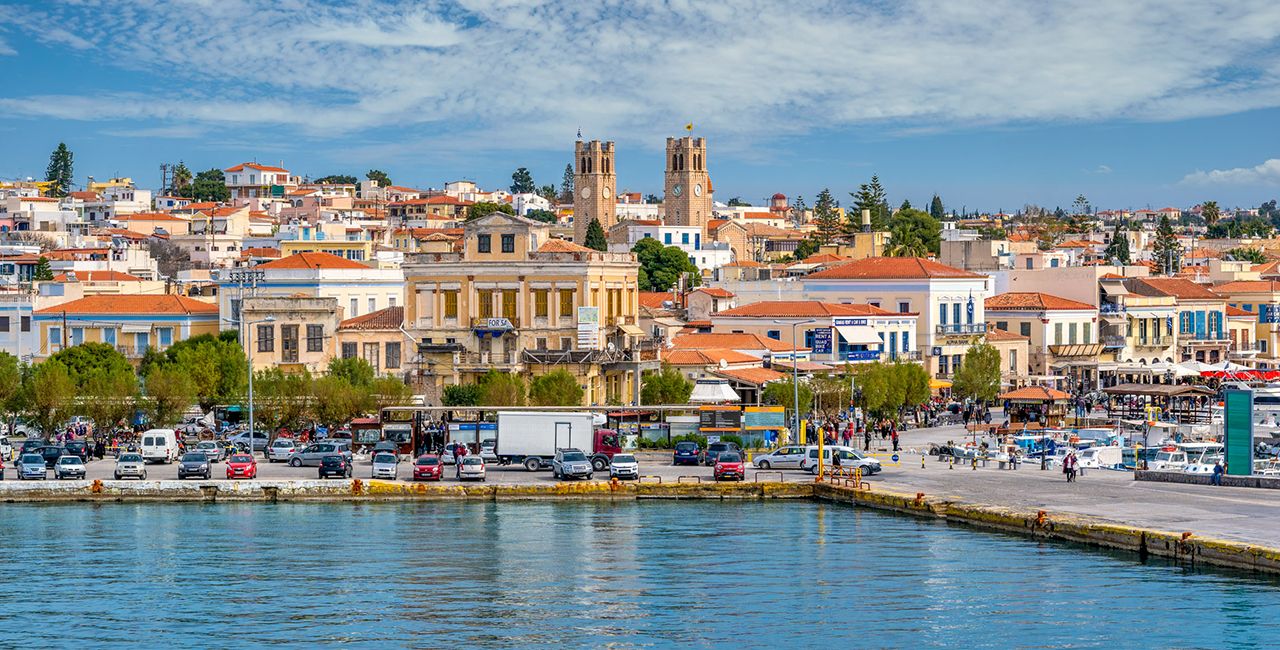 Η πόλη της Αίγινας