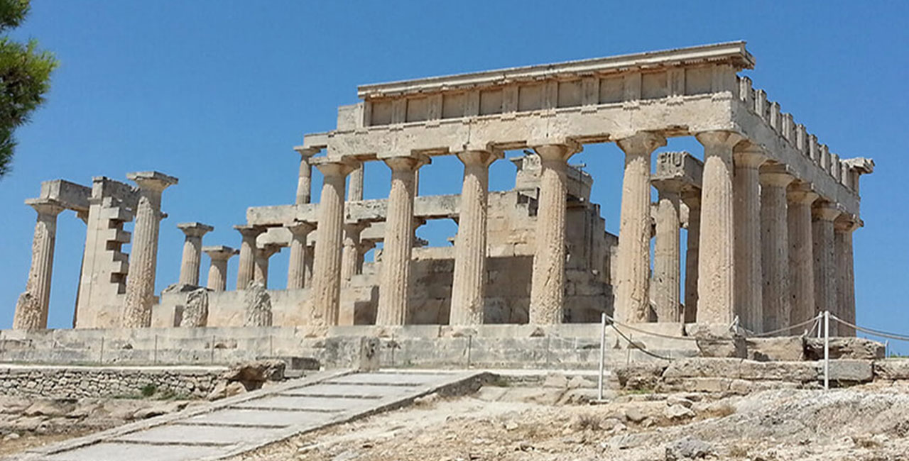 Οι Αρχαιότητες στην Αίγινα